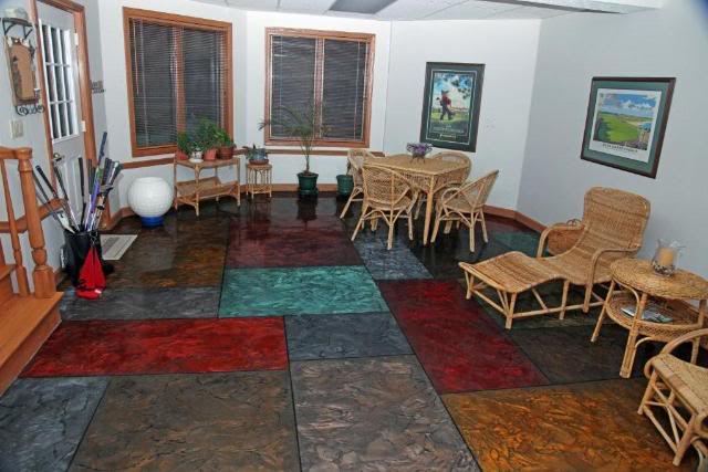ECS North Ohio Reflector Custom Basement Epoxy Flooring 82